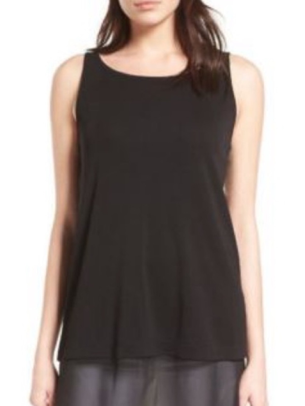 🌻EILEEN FISHER🌻SLEEVELESS SILK LONG TUNIC🌻